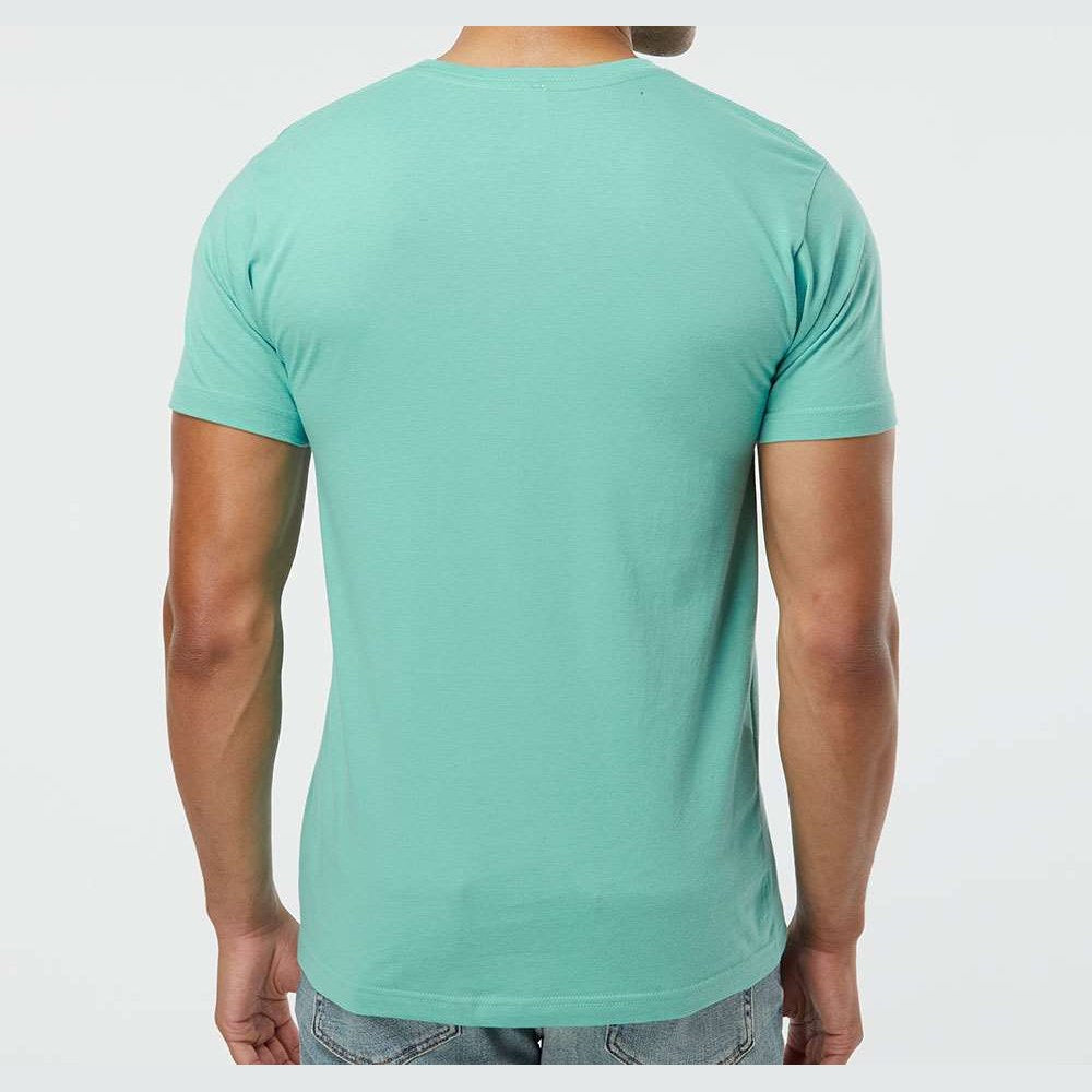 LAT Unisex Fine Jersey Tee Full Color - Saltwater - On Model Back
