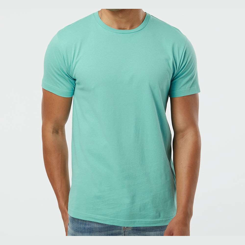 LAT Unisex Fine Jersey Tee Full Color - Saltwater - On Model Front
