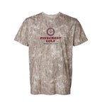 LAT Unisex Fine Jersey Tee Full Color - Sand Timberwood - Front