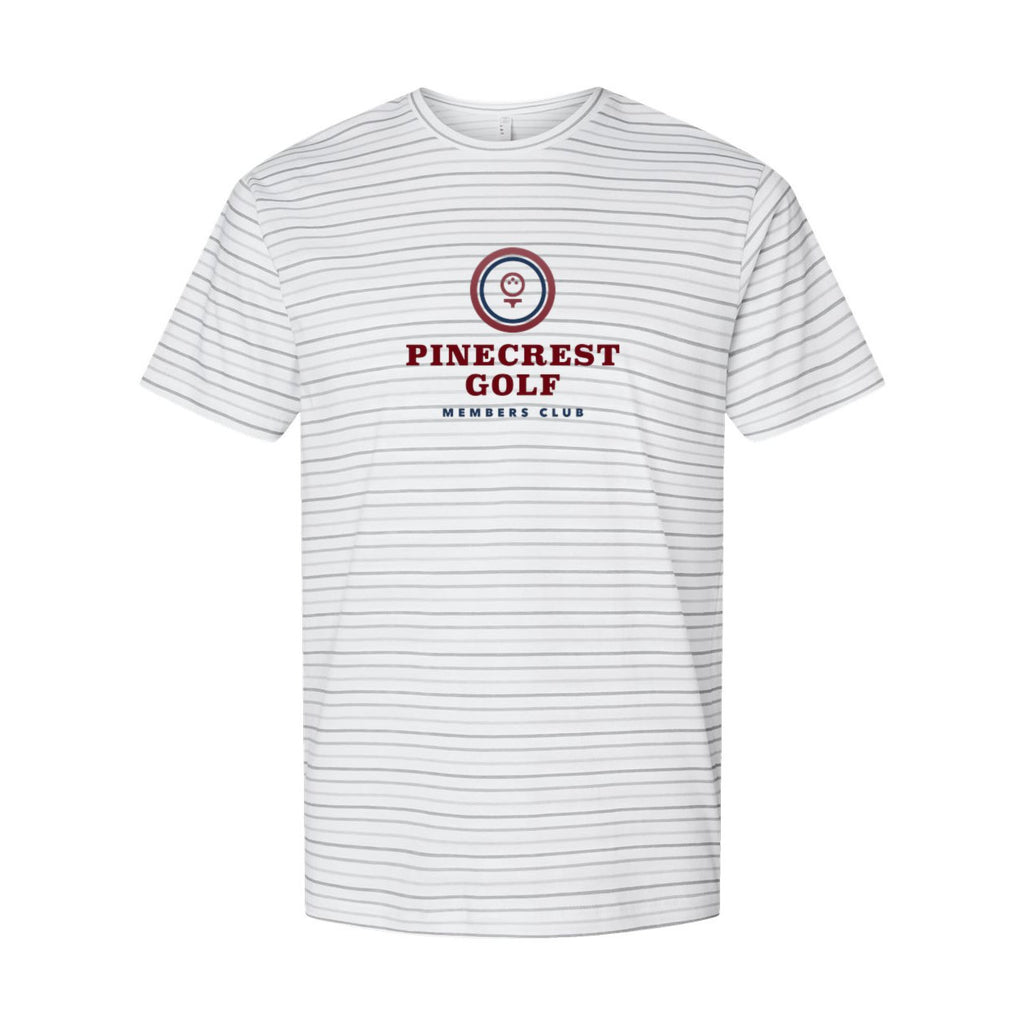 LAT Unisex Fine Jersey Tee Full Color - Shadow Stripe - Front