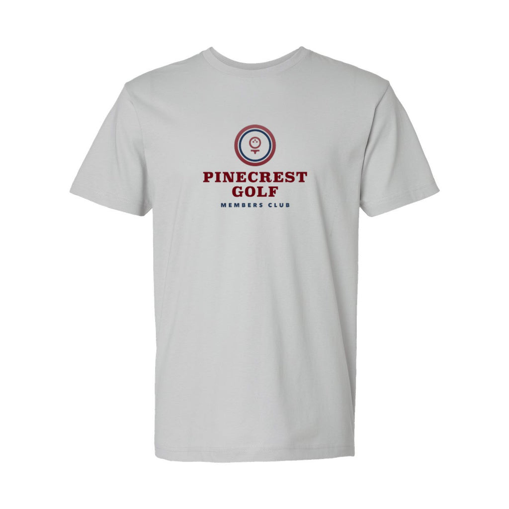 LAT Unisex Fine Jersey Tee Full Color - Silver - Front
