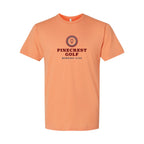 LAT Unisex Fine Jersey Tee Full Color - Sunset - Front