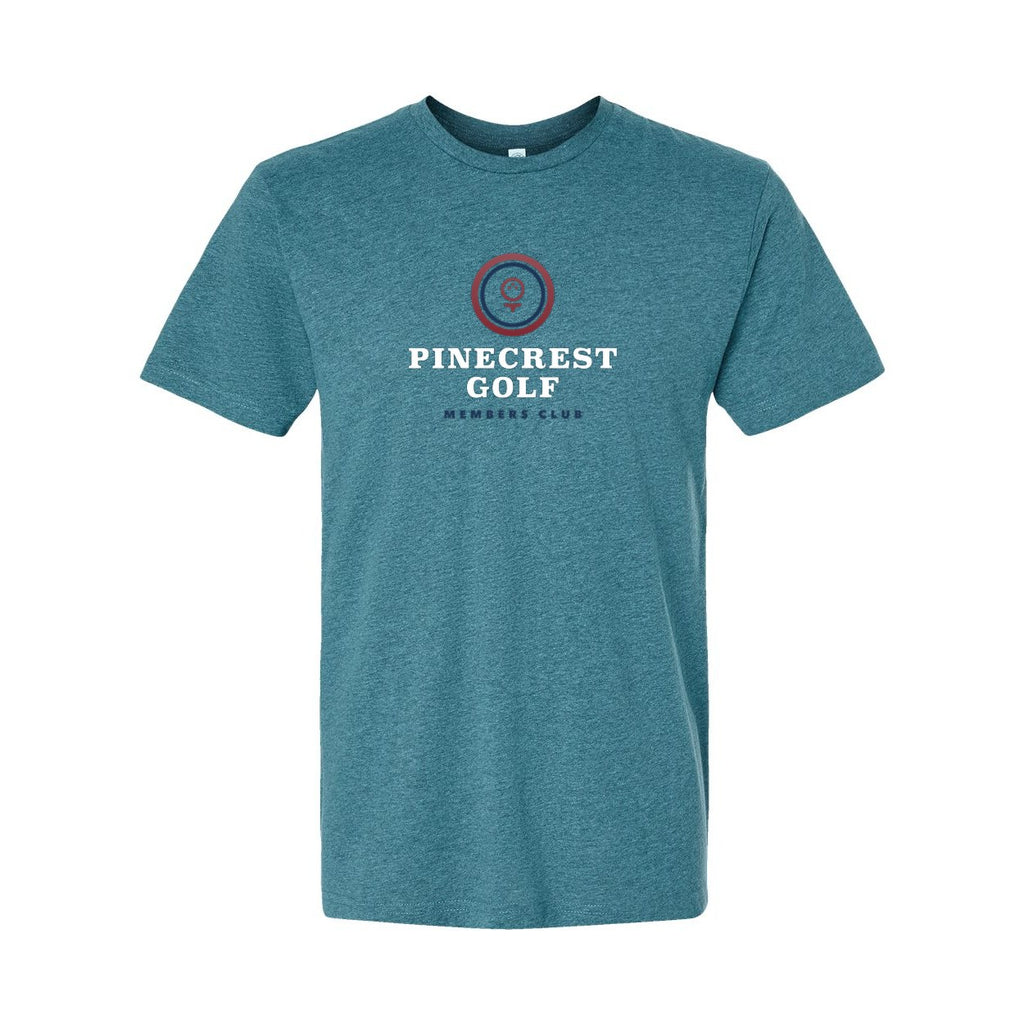 LAT Unisex Fine Jersey Tee Full Color - Surf Blackout - Front