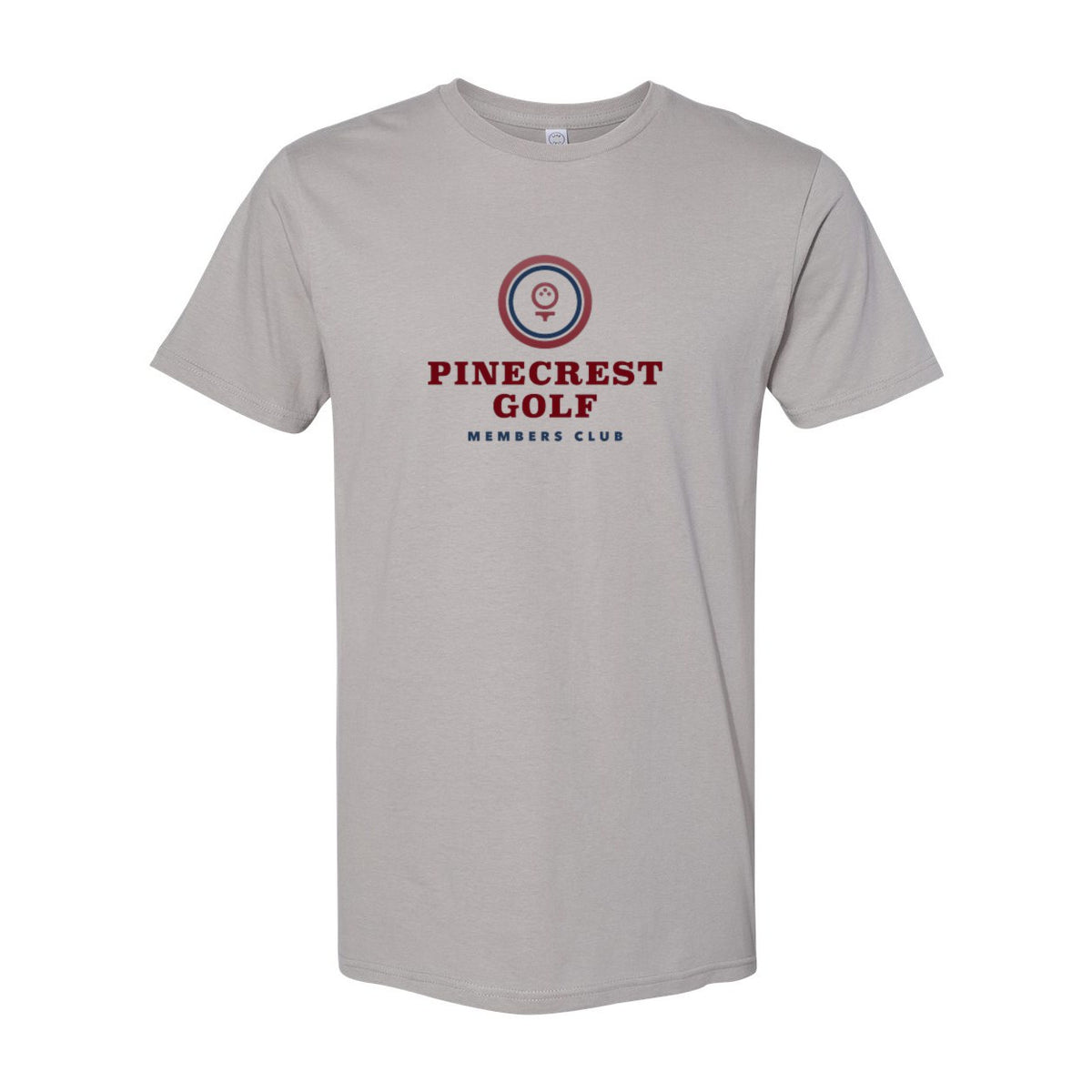LAT Unisex Fine Jersey Tee Full Color - Titanium - Front