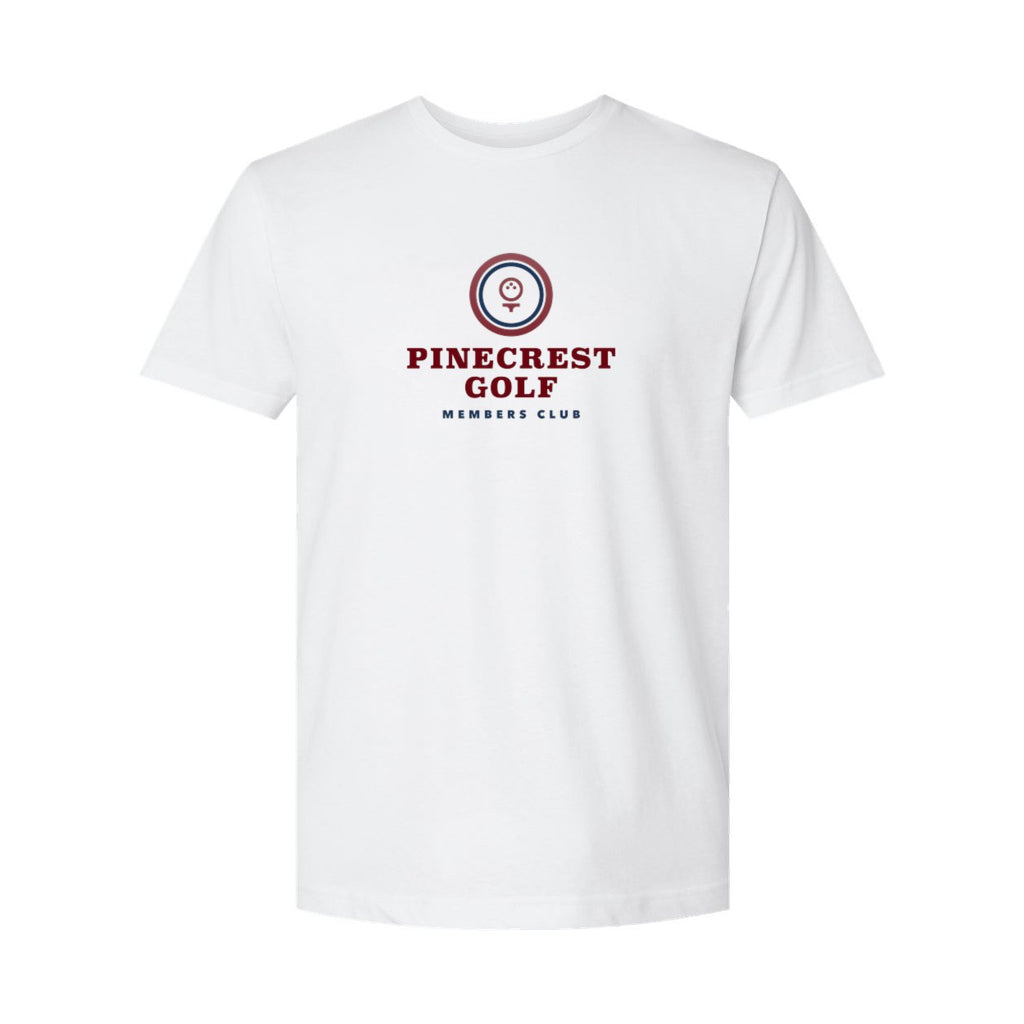 LAT Unisex Fine Jersey Tee Full Color - White - Front