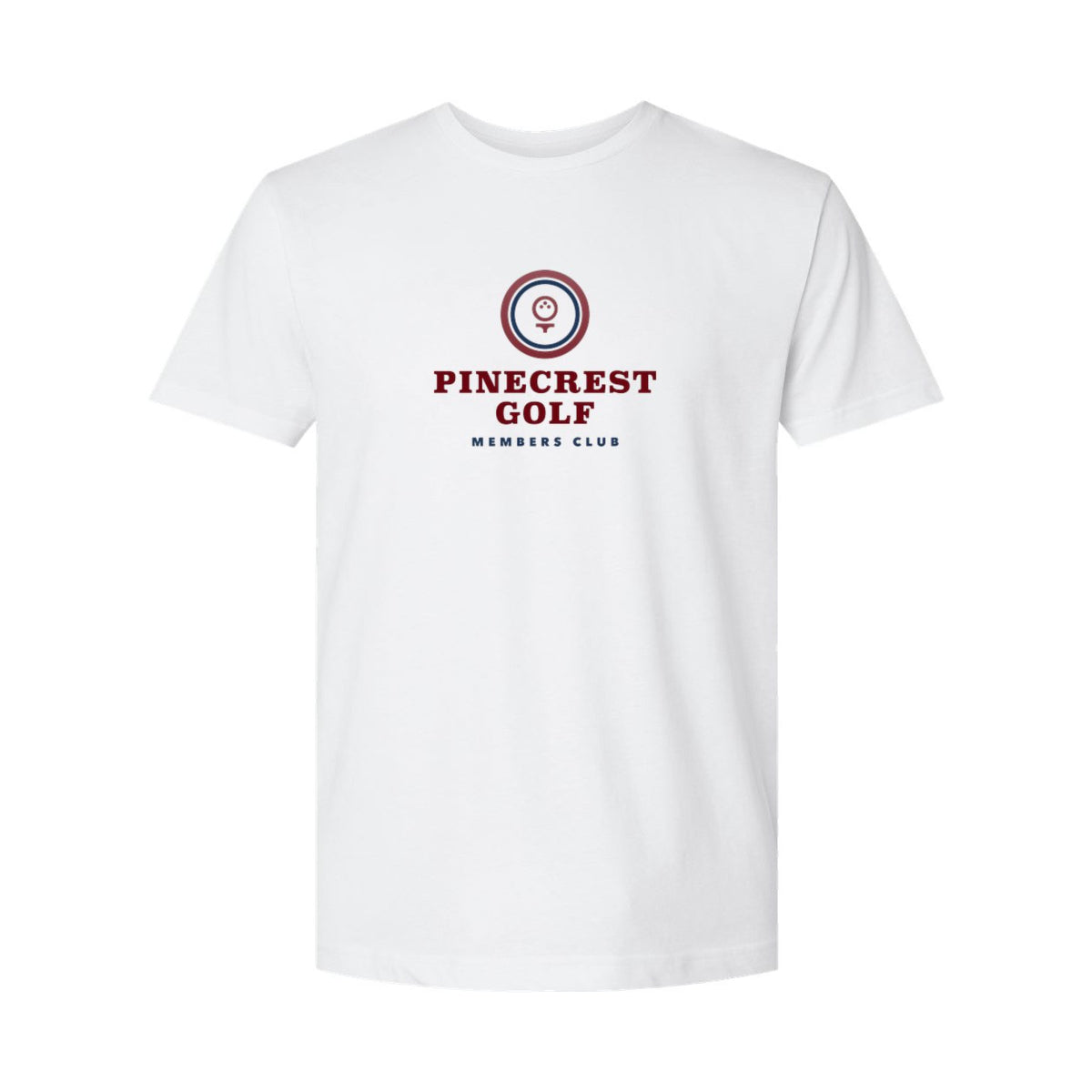 LAT Unisex Fine Jersey Tee Full Color - White - Front