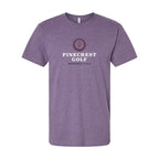LAT Unisex Fine Jersey Tee Full Color - Wisteria Blackout - Front