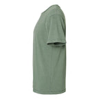 LAT Unisex Vintage Wash Tee - Washed Basil - Direct Side