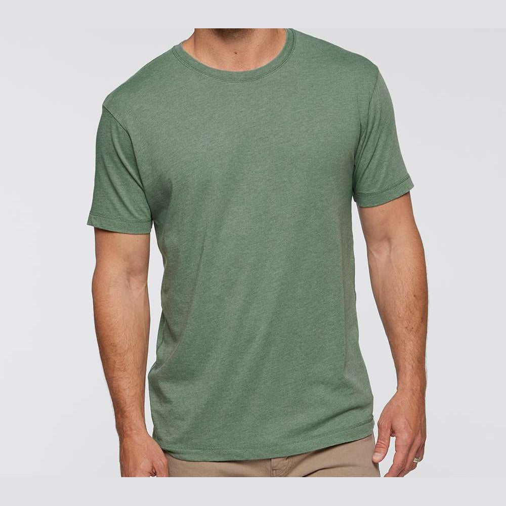 LAT Unisex Vintage Wash Tee - Washed Basil - On Model Front