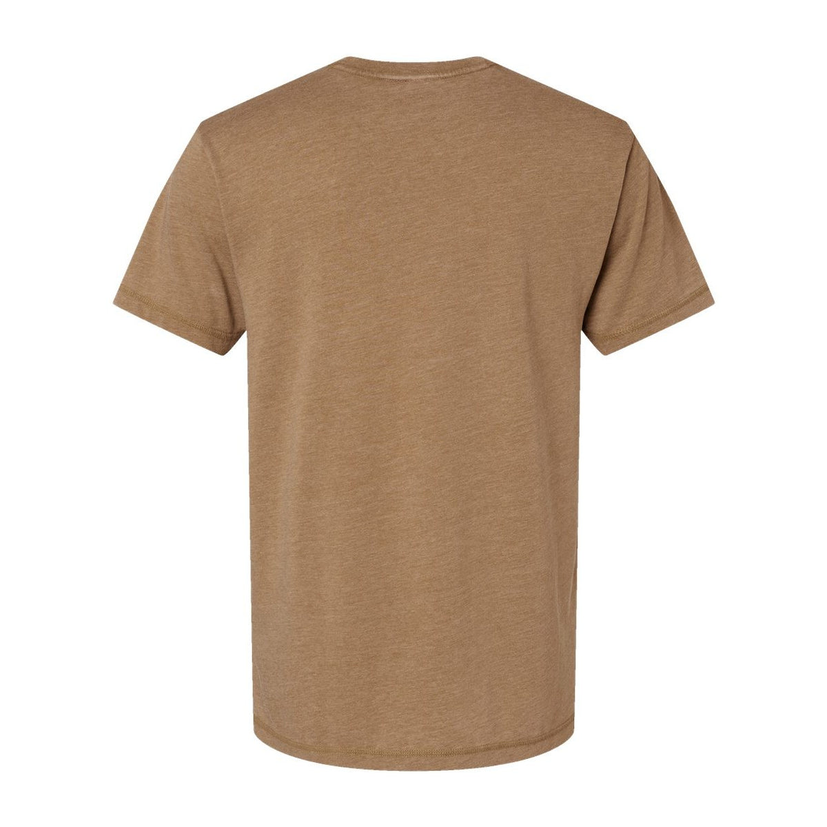 LAT Unisex Vintage Wash Tee - Washed Coyote Brown - Back