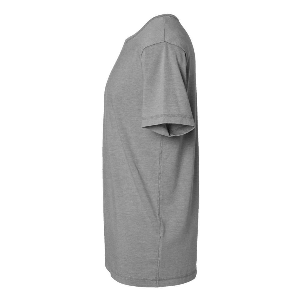 LAT Unisex Vintage Wash Tee - Washed Grey - Direct Side