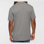 LAT Unisex Vintage Wash Tee - Washed Grey - On Model Back