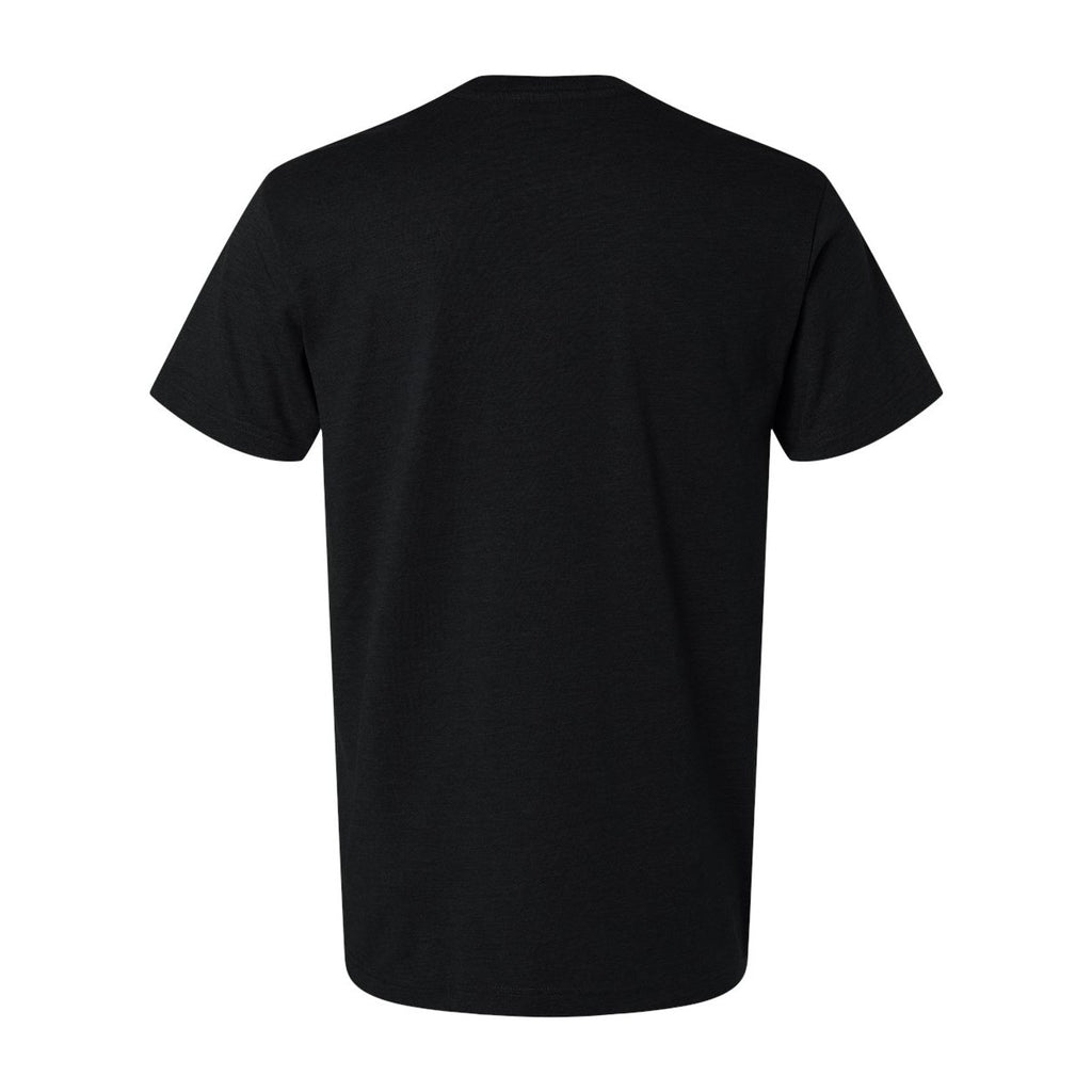 LAT Unisex Vintage Wash Tee - Washed Jet Black - Back