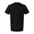 LAT Unisex Vintage Wash Tee - Washed Jet Black - Back