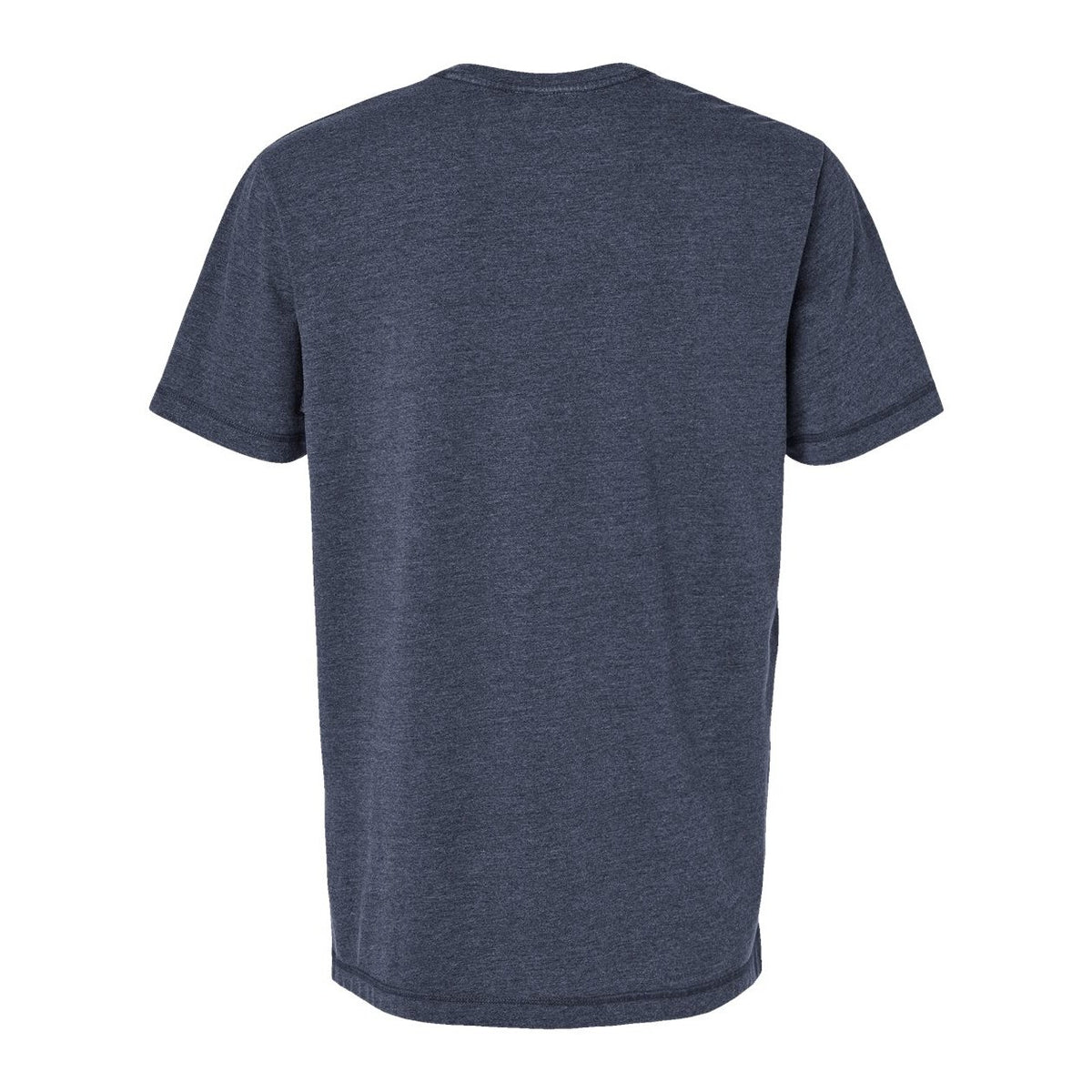 LAT Unisex Vintage Wash Tee - Washed Navy - Back