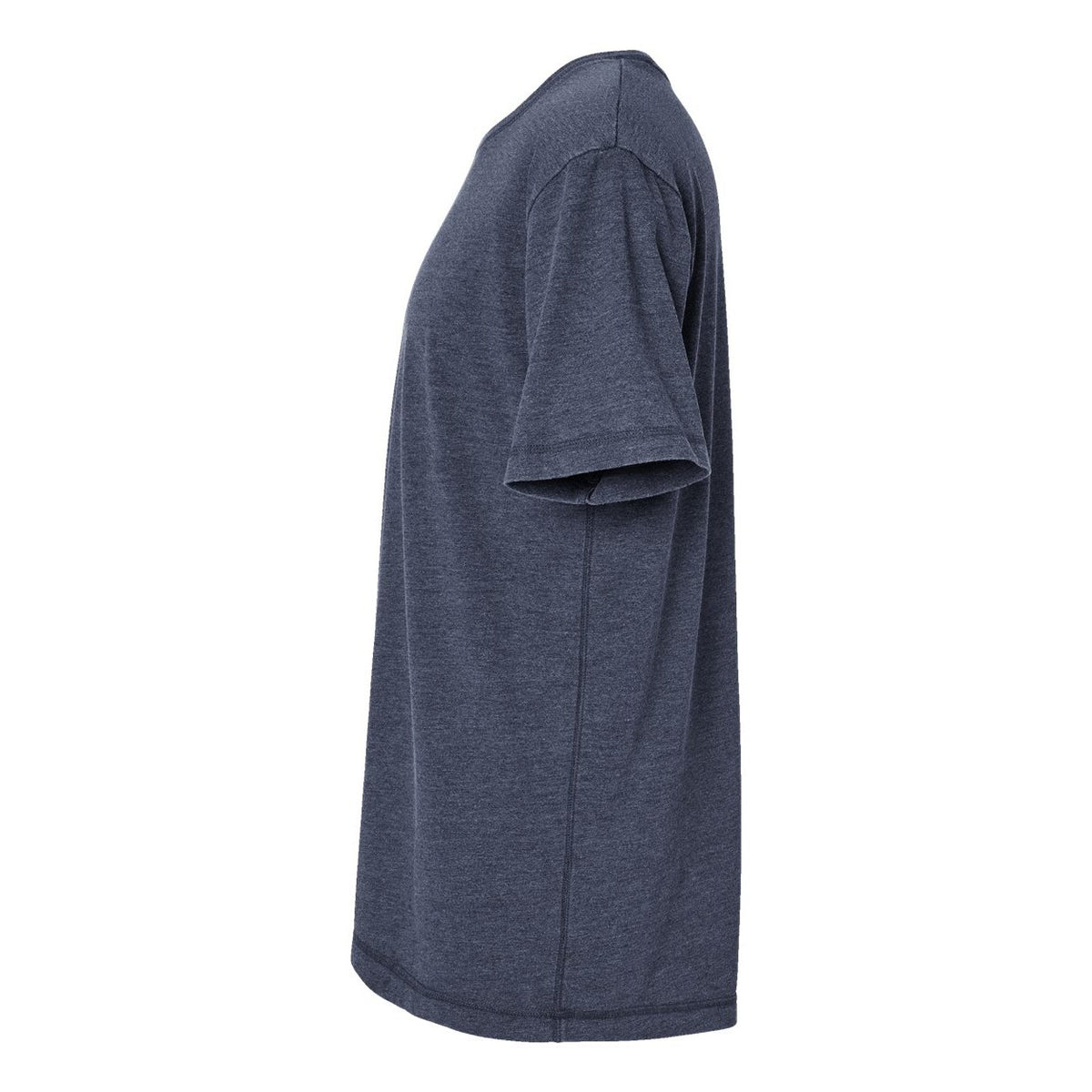 LAT Unisex Vintage Wash Tee - Washed Navy - Direct Side