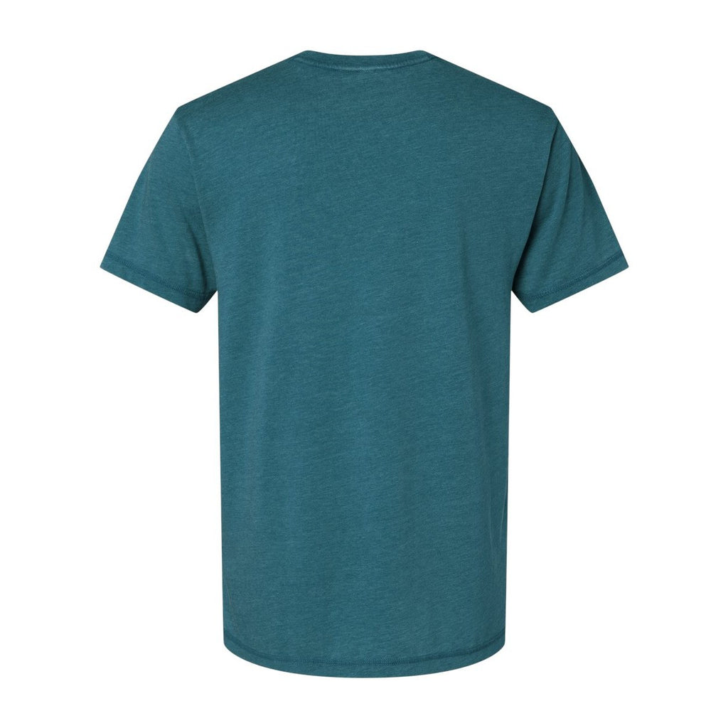 LAT Unisex Vintage Wash Tee - Washed Oceanside - Back