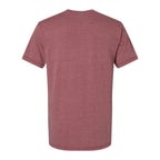LAT Unisex Vintage Wash Tee - Washed Rouge - Back