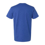 LAT Unisex Vintage Wash Tee - Washed Royal - Back