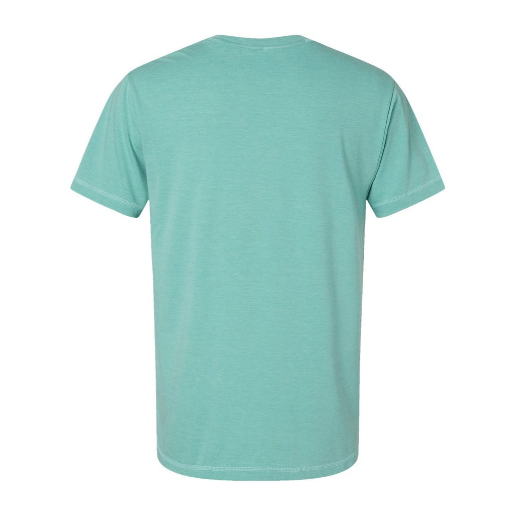 LAT Unisex Vintage Wash Tee - Washed Saltwater - Back