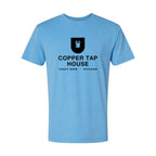 LAT Unisex Vintage Wash Tee - Washed Tradewind - Front