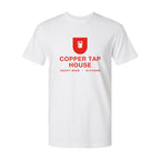 LAT Unisex Vintage Wash Tee - Washed White - Front