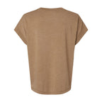 LAT Women's Vintage Wash Tee - Washed Coyote Brown - Back