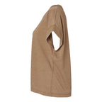 LAT Women's Vintage Wash Tee - Washed Coyote Brown - Direct Side