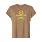 LAT Women's Vintage Wash Tee - Washed Coyote Brown - Front