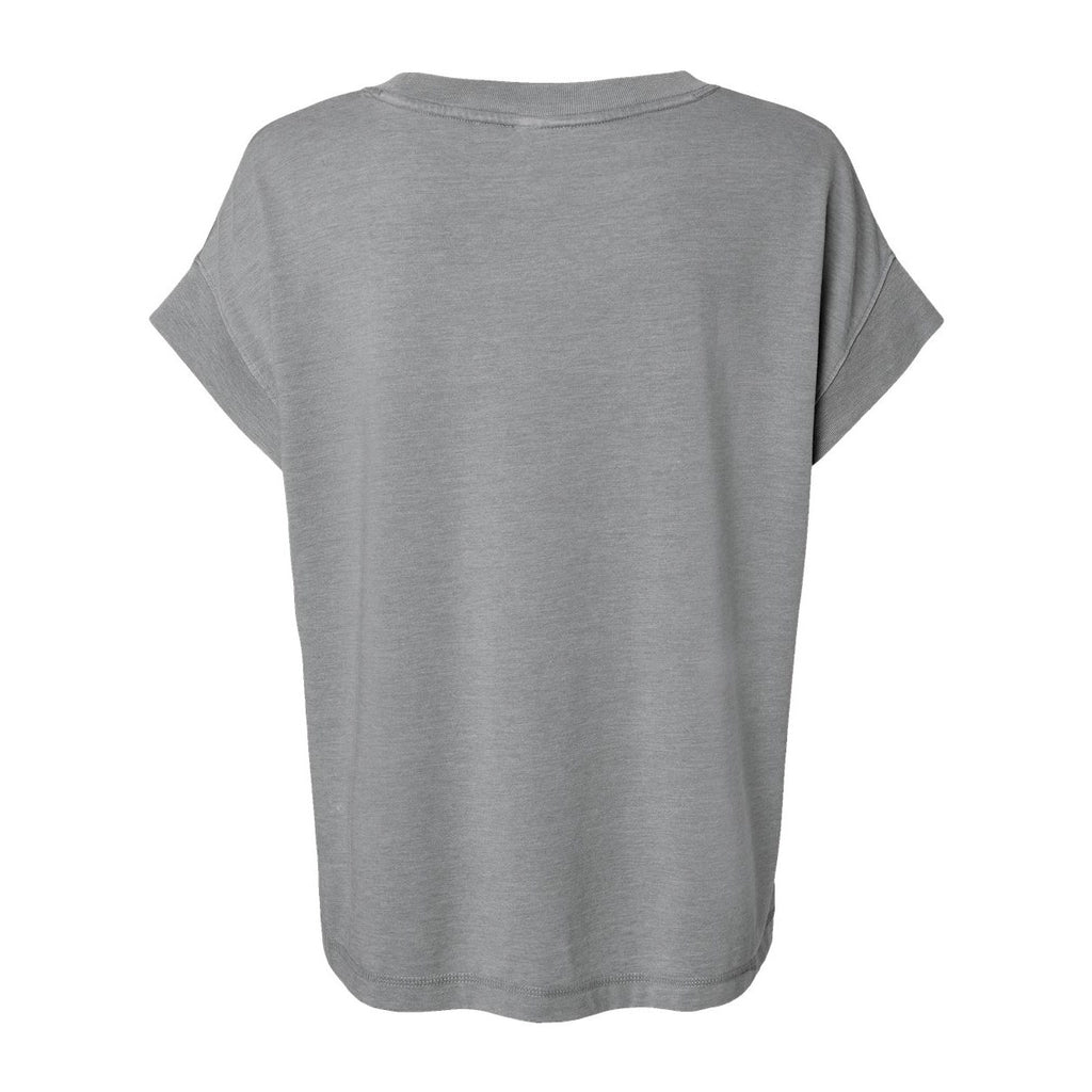 LAT Women's Vintage Wash Tee - Washed Grey - Back