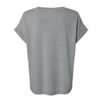 LAT Women's Vintage Wash Tee - Washed Grey - Back
