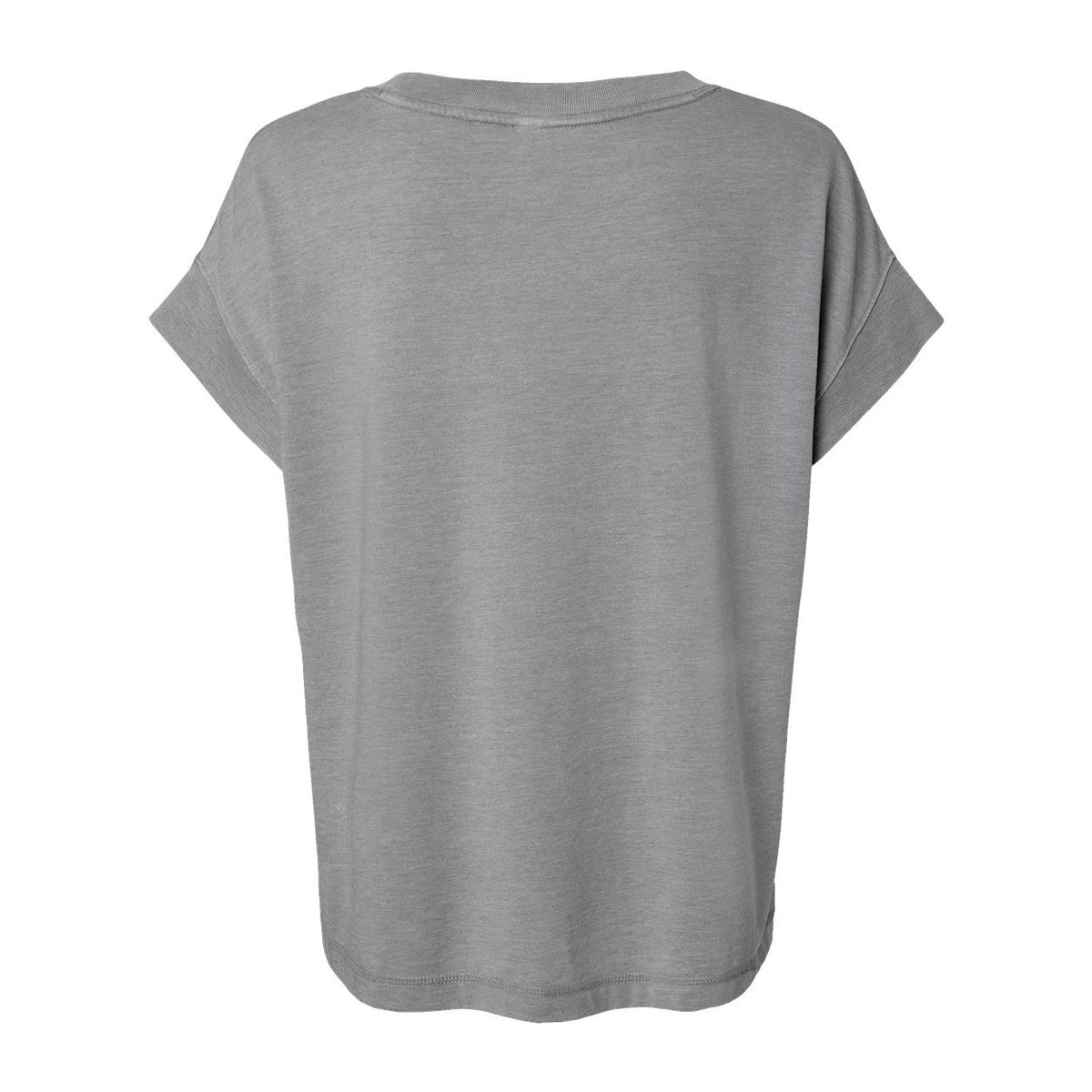 LAT Women's Vintage Wash Tee - Washed Grey - Back