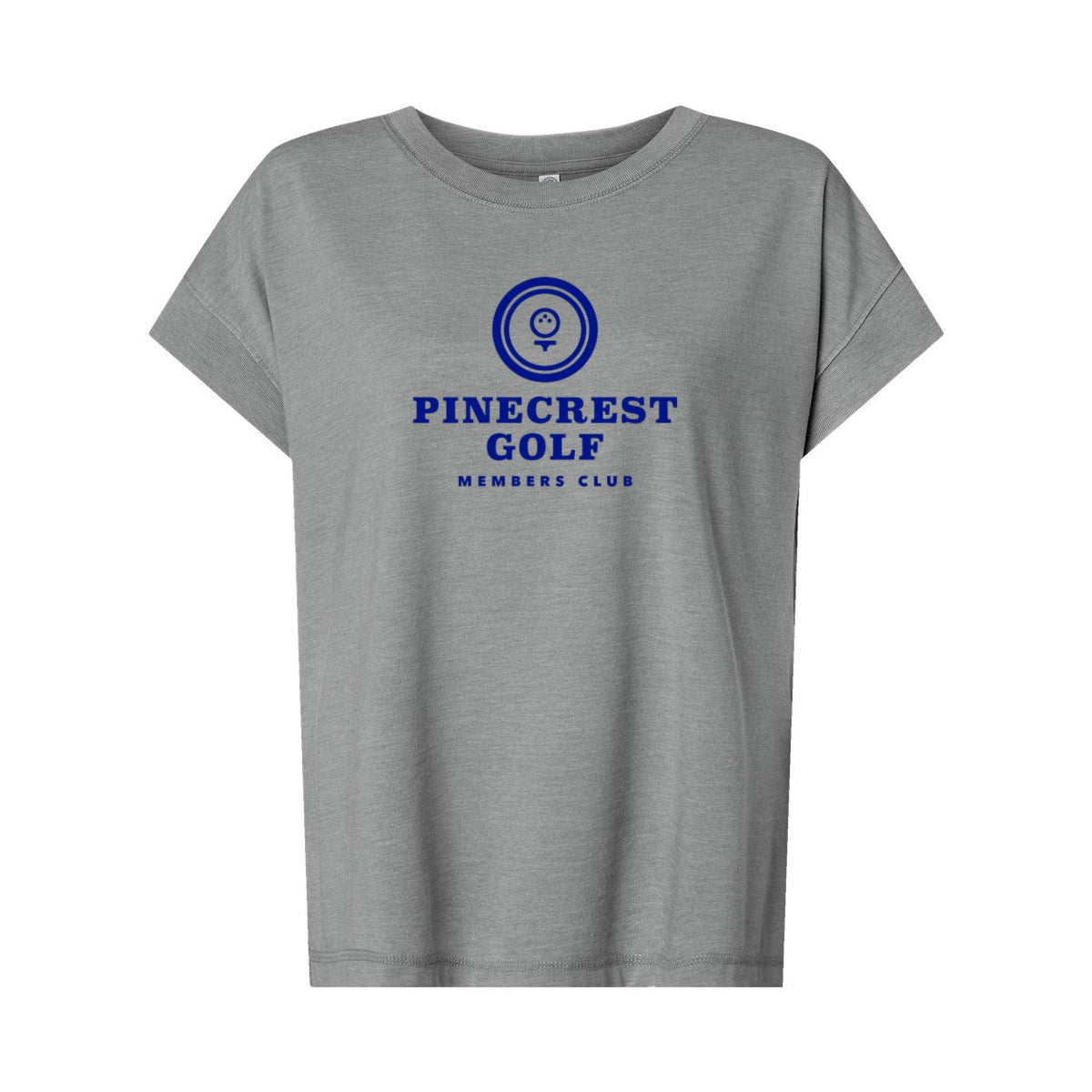 LAT Women's Vintage Wash Tee - Washed Grey - Front