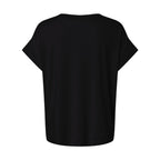 LAT Women's Vintage Wash Tee - Washed Jet Black - Back