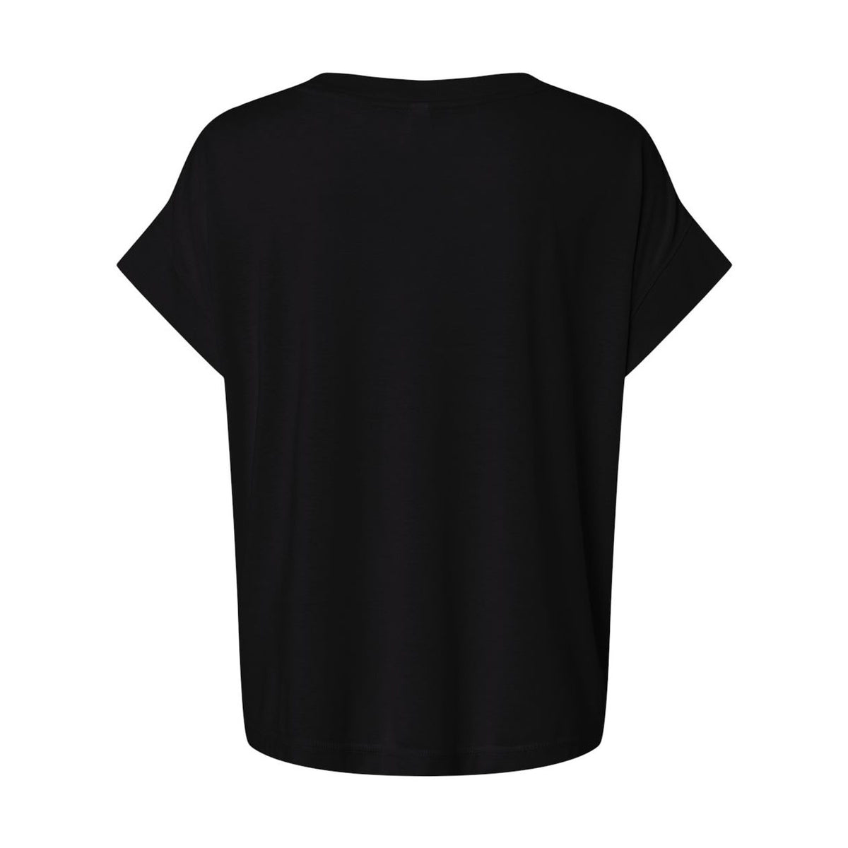 LAT Women's Vintage Wash Tee - Washed Jet Black - Back