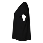 LAT Women's Vintage Wash Tee - Washed Jet Black - Direct Side