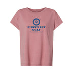 LAT Women's Vintage Wash Tee - Washed Mauvelous - Front