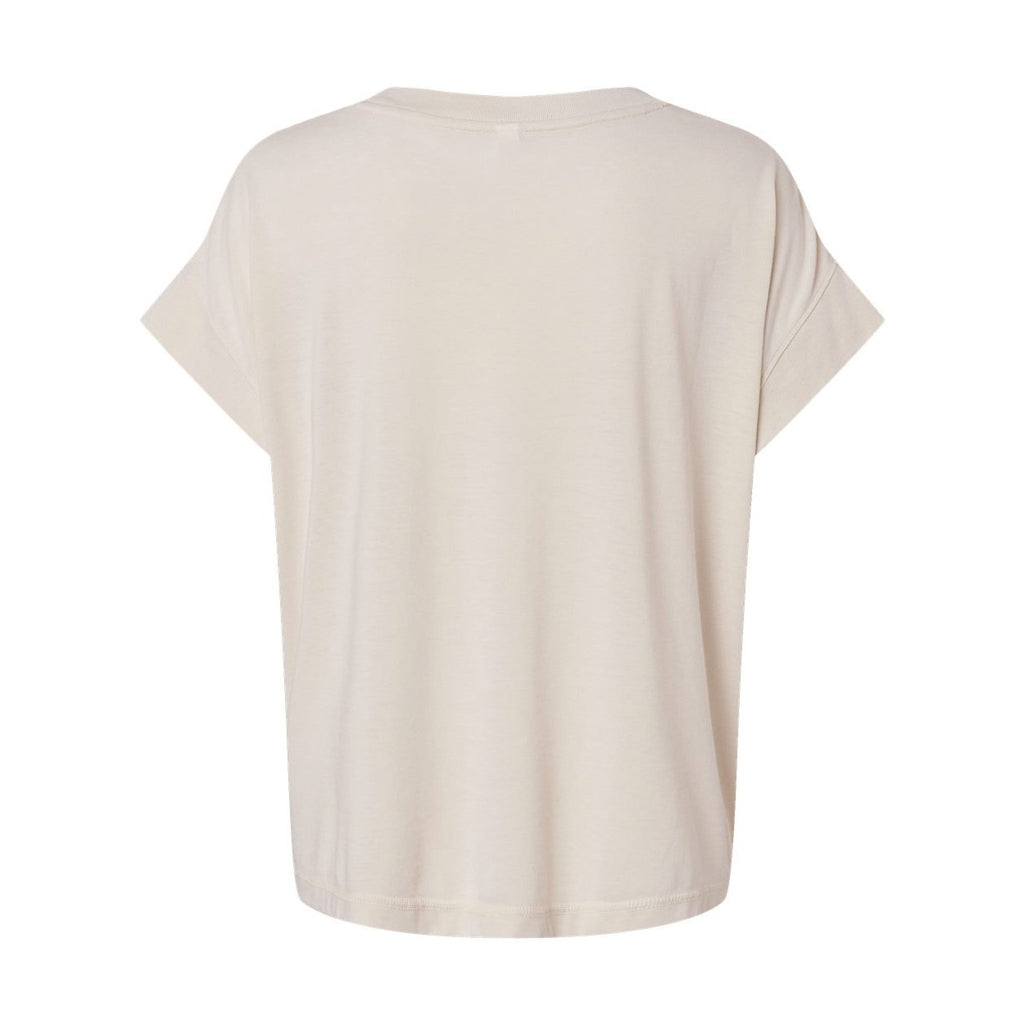 LAT Women's Vintage Wash Tee - Washed Natural - Back