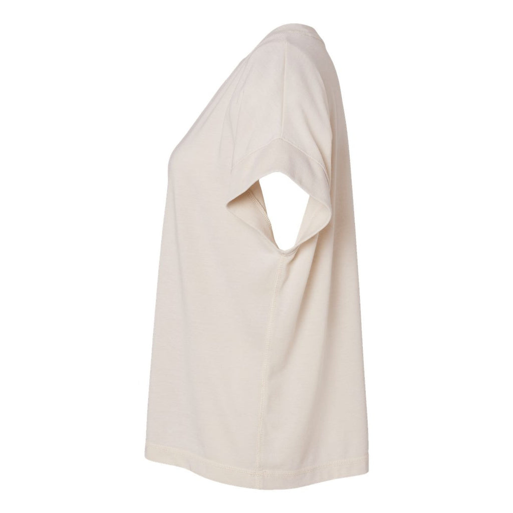 LAT Women's Vintage Wash Tee - Washed Natural - Direct Side