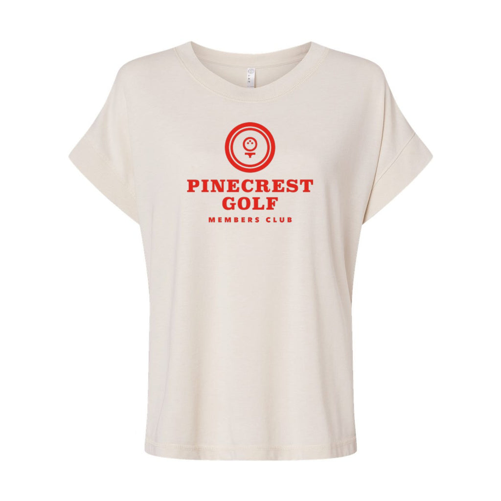 LAT Women's Vintage Wash Tee - Washed Natural - Front