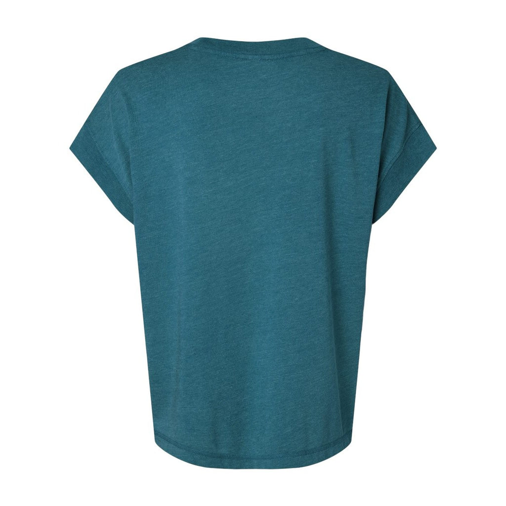 LAT Women's Vintage Wash Tee - Washed Oceanside - Back