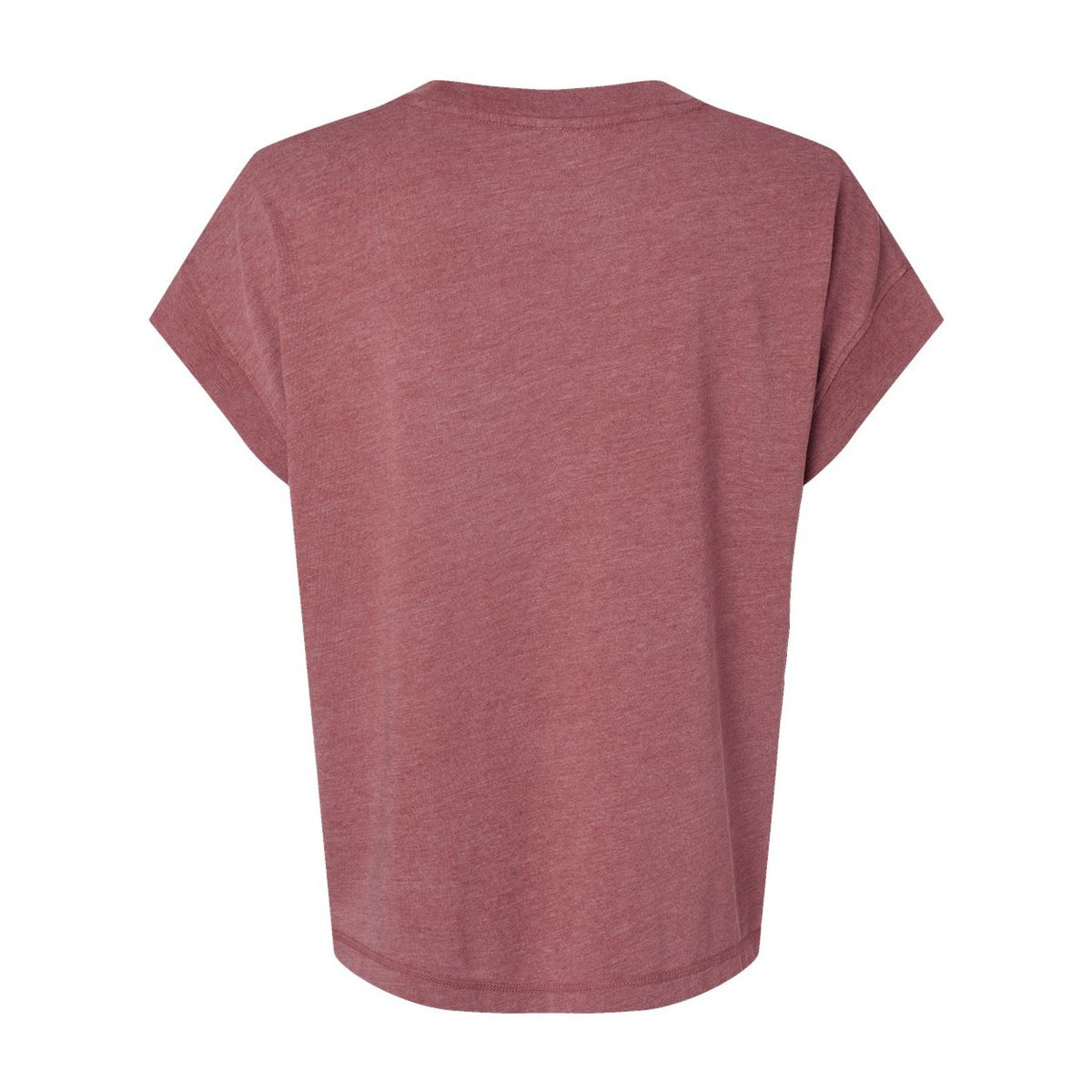 LAT Women's Vintage Wash Tee - Washed Rouge - Back
