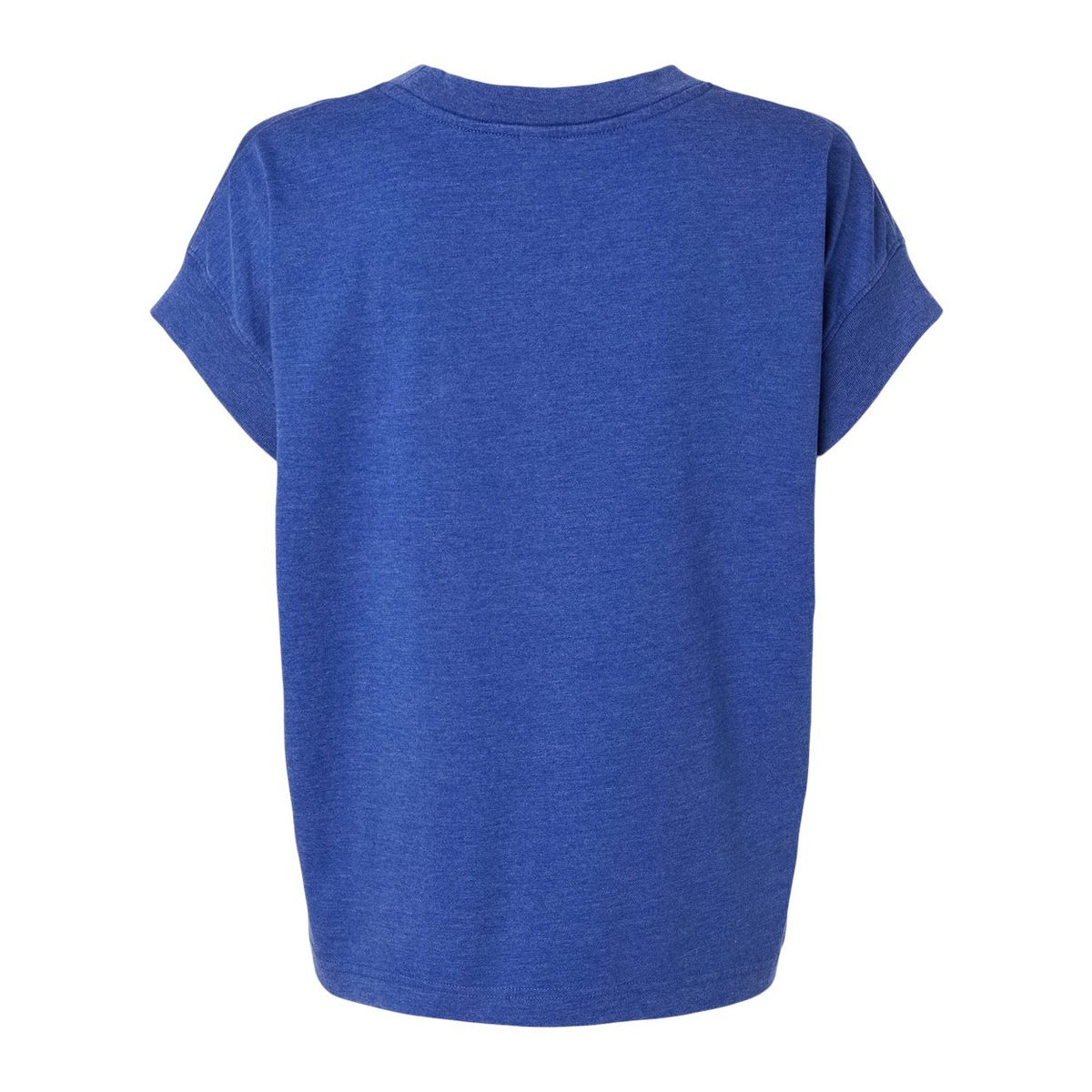 LAT Women's Vintage Wash Tee - Washed Royal - Back
