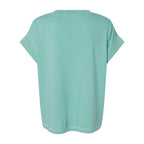 LAT Women's Vintage Wash Tee - Washed Saltwater - Back