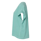 LAT Women's Vintage Wash Tee - Washed Saltwater - Direct Side
