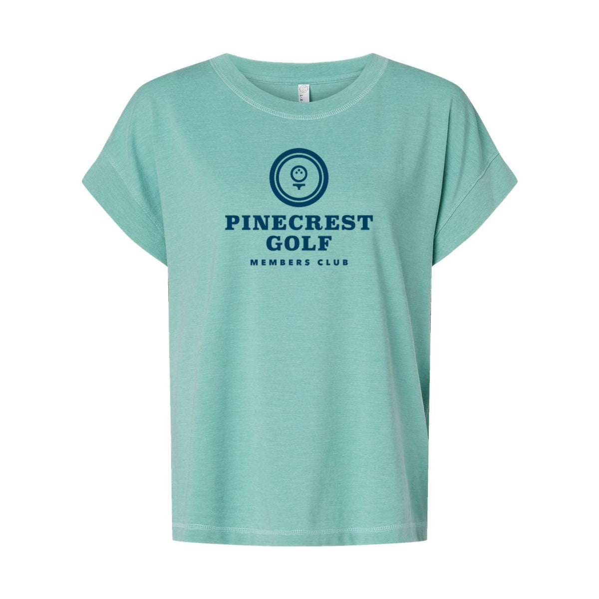 LAT Women's Vintage Wash Tee - Washed Saltwater - Front