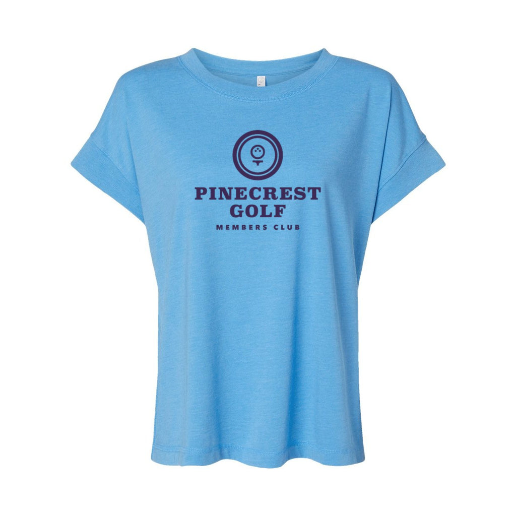 LAT Women's Vintage Wash Tee - Washed Tradewind - Front
