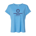LAT Women's Vintage Wash Tee - Washed Tradewind - Front