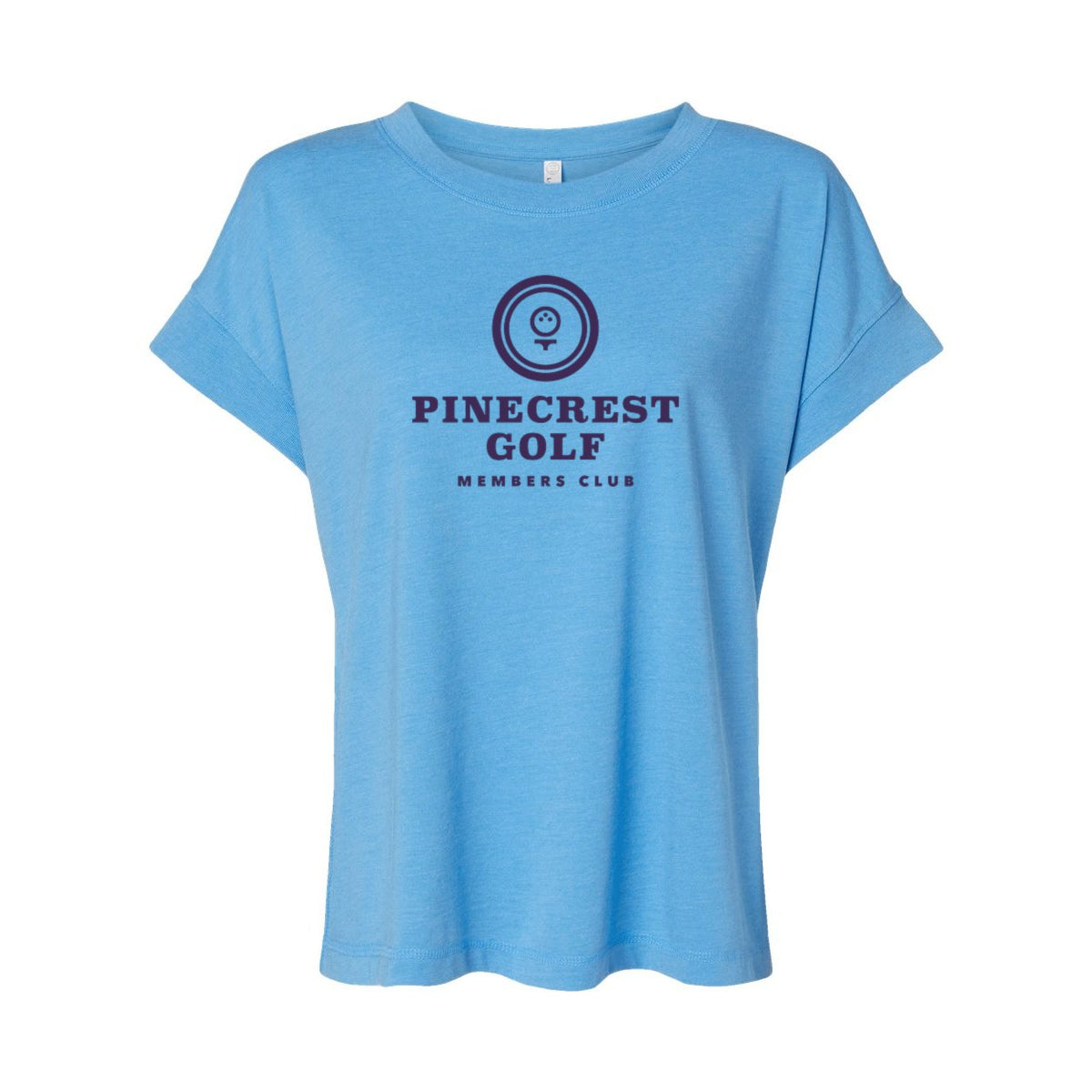 LAT Women's Vintage Wash Tee - Washed Tradewind - Front