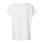 LAT Women's Vintage Wash Tee - Washed White - Back